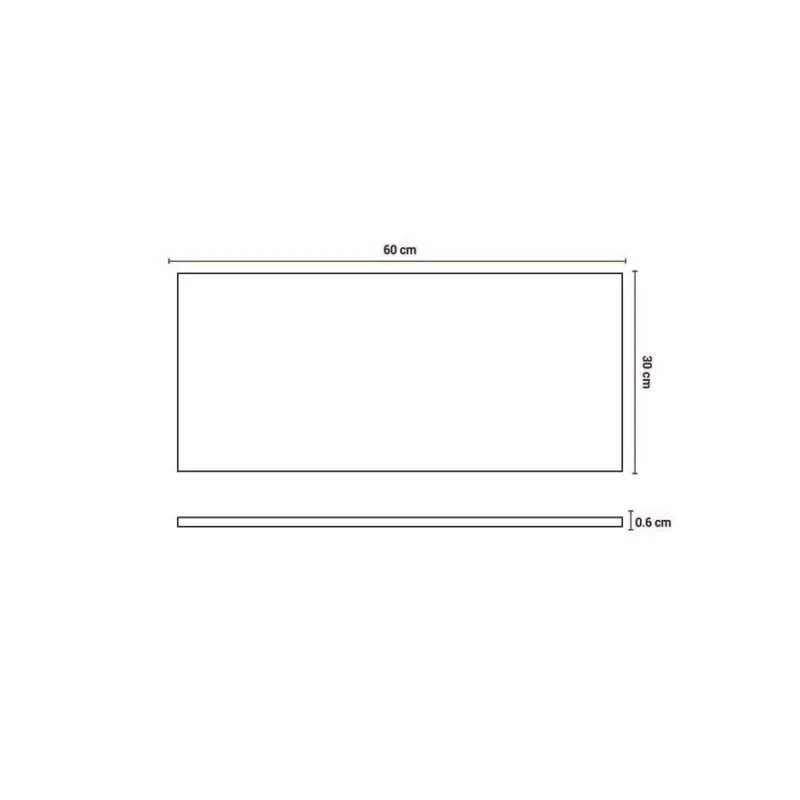 Panel LED 18W 30X60CM Luz Neutra en Blanco - Lámparas colgantes, Uruguay | Serlux, vista 5