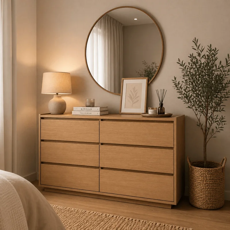 CÓMODA LAGOS en Madera natural - Cómodas, Uruguay | Forum Design, vista 4