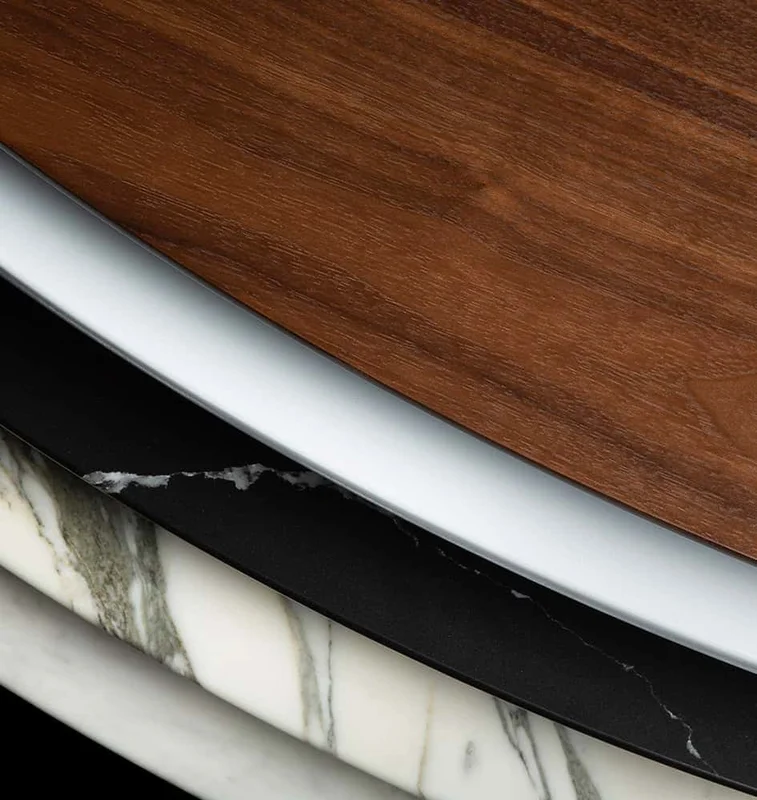 Tulip Coffee Table | Eero Saarinen en Madera natural - Mesas de living, Uruguay | Mad for Modern, vista 5
