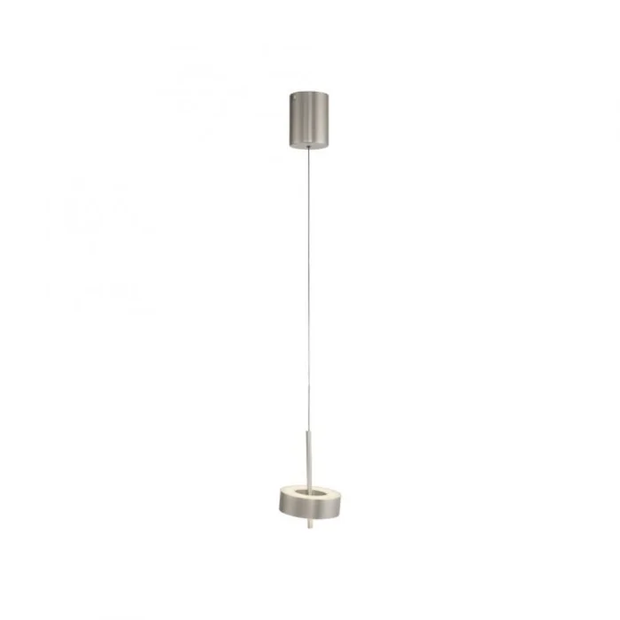 Colgante led orientable 9w 14cm regulable a control remoto, plateado en Plateado - Lámparas colgantes, Uruguay | Iluminica
