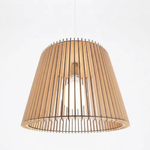 Lámpara Colgante Ligna en Madera natural - Lámparas colgantes, Uruguay | La Perla