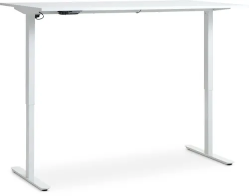 Escritorio altura reg SVANEKE 70x140 blanco en Blanco - Escritorios y sillas de escritorio, Uruguay | JYSK