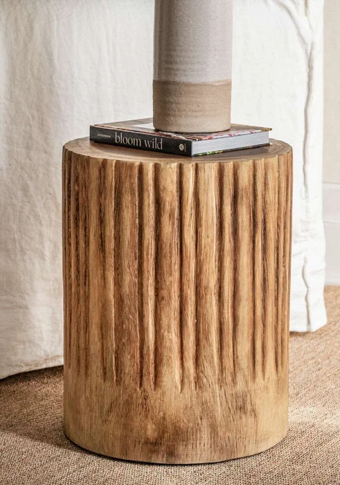 MESA AUXILIAR LEÑO - SUAR en Madera natural - Mesas de living, Uruguay | La Iberica