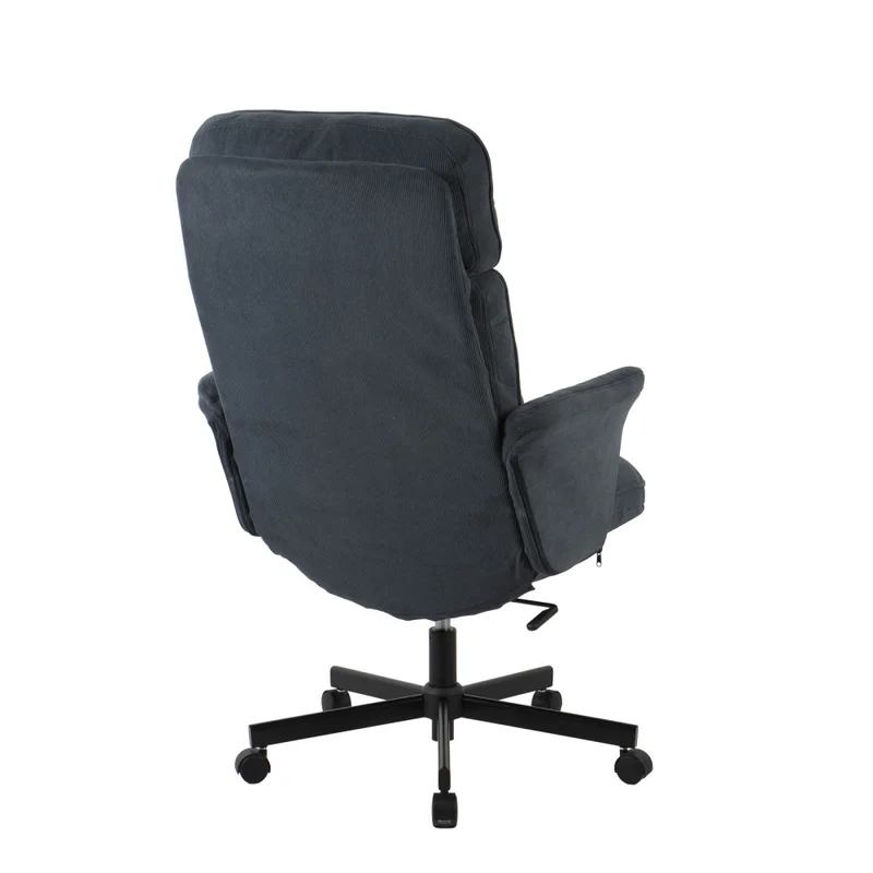 Silla De Oficina Gerencial Tela-y-metal Azul Cicerón en Azul - Sillas de escritorio, Uruguay | Divino, vista 5