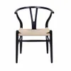 Silla Wishbone - Madera y Ratán natural - Negro - Sillas, Uruguay | Ecowood, vista 2 de 4