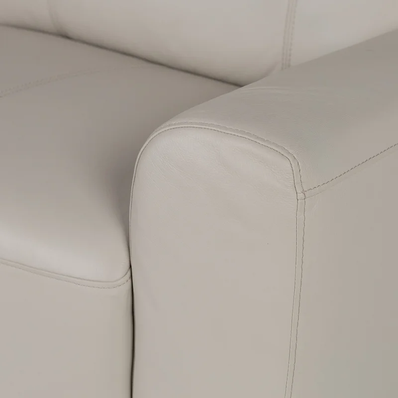 Sofá Tahití - Cuero Básico - 3 cuerpos - Arena - (Preventa) en Beige - Sillones y sofás, Uruguay | Nyr, vista 4