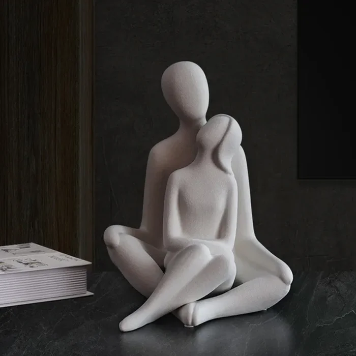ADORNO PAREJA CERAMICA 21X22CM - Decoración, Uruguay | Koz, vista 2