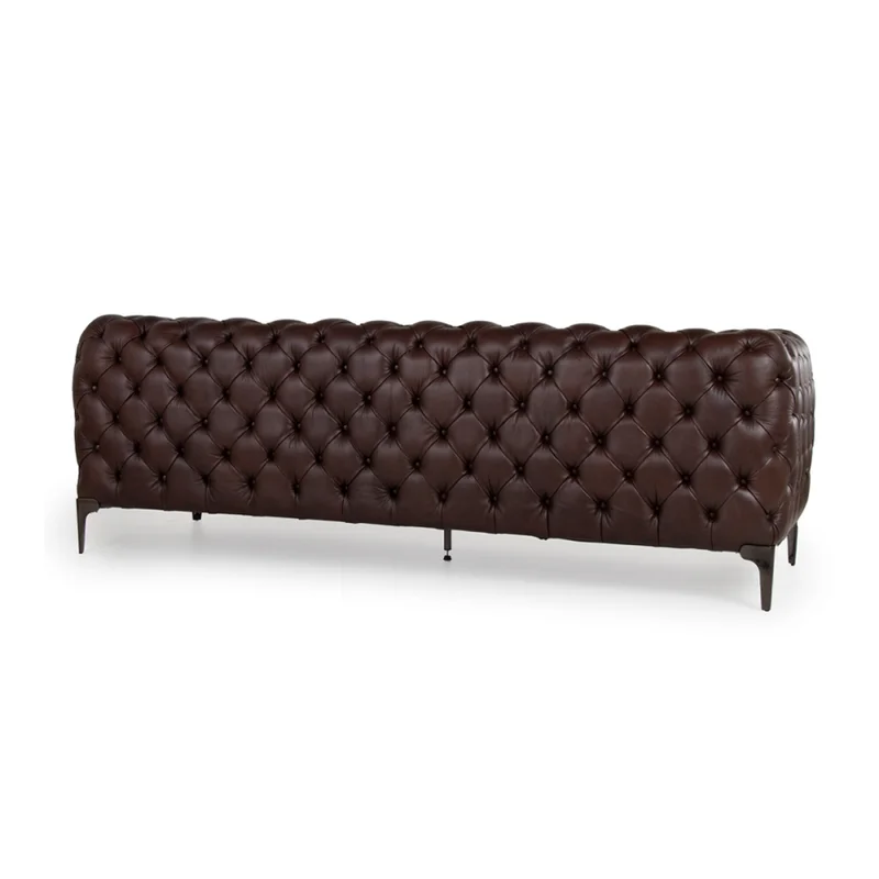 Sofá Rembrandt - Cuero Advanced - 3 cuerpos - Havana - (Preventa) en Marrón - Sillones y sofás, Uruguay | NYR, vista 3