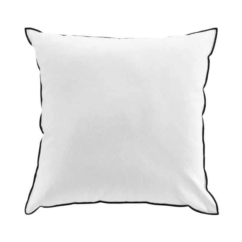 Almohadón Blanco Algodón Mistraline en Blanco - Textiles, Uruguay | Divino
