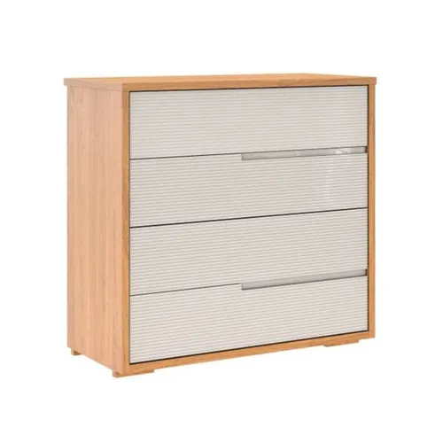 Cómoda 4 cajones - Moderna - Beige en Beige - Cómodas, Uruguay | Rústico Hogar