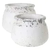 MACETERO SHABBY en Blanco - Jarrones, Uruguay | Sentido Jose Ignacio, vista 1 de 4