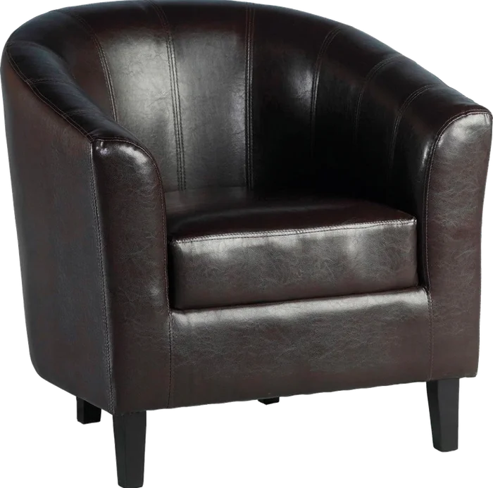Butaca Sillon Sofa Poltrona Living Comedor Marron Bahia en Marrón - Butacas, banquetas y puffs, Uruguay | Muebles Express, vista 2