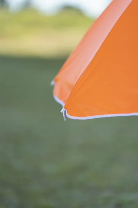Sombrilla Playa Con Quiebre - Naranja en Naranja - Muebles para el exterior, Uruguay | Indian, vista 2