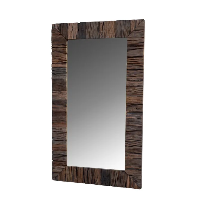 Espejo De Pared Madera Natural-beige M-20817 en Madera natural - Espejos, Uruguay | Divino, vista 3
