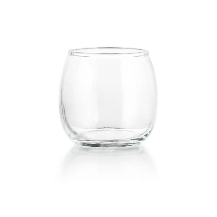 VOTIVO 149ML ROLY POLY CRISA. H6.2CM en Transparente - Jarrones, Uruguay | Decohogar