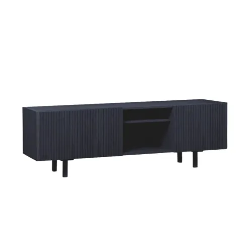 Rack Capri 180 cm - Negro - Muebles para TV, Uruguay | Berna home