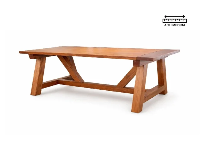 Mesa de Living LÍNEA DE CAMPO 1.20m en Marrón - Mesas de living, Uruguay | Finkel