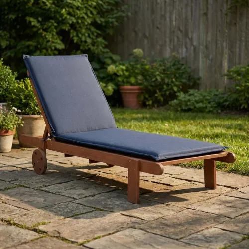 Almohadón Exterior Poliester Azul Soleil en Azul - Muebles para el exterior, Uruguay | Divino