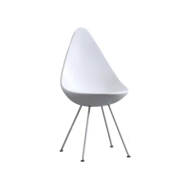 Silla De Comedor Pp-y-metal Blanco Drop en Blanco - Sillas, Uruguay | Divino, vista 2