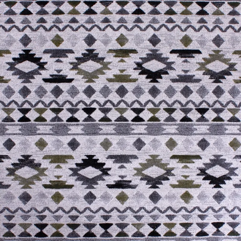 ALFOMBRA FIRENZE FIR/6225/6S16/160X230 PAPER WHITE/GREEN en Multicolor - Alfombras, Uruguay | Vinibel