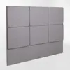 RESPALDO DE PARED IRIS GRIS 2 PLAZAS - Respaldos de cama, Uruguay | Viasono, vista 3 de 3