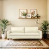 SOFA 100% CUERO - 3 CUERPOS - MODELO BLANC - COLOR PERLA en Perla - Sillones y sofás, Uruguay | Champagne Home, vista 2 de 5
