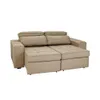Sillón Cama Brad - 3 Cuerpos - Marrón en Marrón - Sillones y sofás, Uruguay | Ecowood, vista 3 de 5