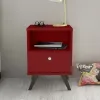 Mesa De Luz Linea Retro Living Dormitorio 1 Cajon Bl Rt3019 - Mesas de luz, Uruguay | Soy Hogar, vista 10 de 12