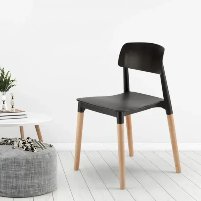Silla Milan - Negro en Negro - Sillas, Uruguay | La Cueva Muebles, vista 4