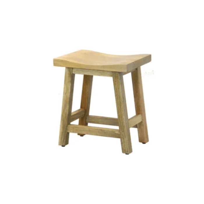S83 Banco 40x31x46 en Madera natural - Butacas, banquetas y puffs, Uruguay | Victoriana