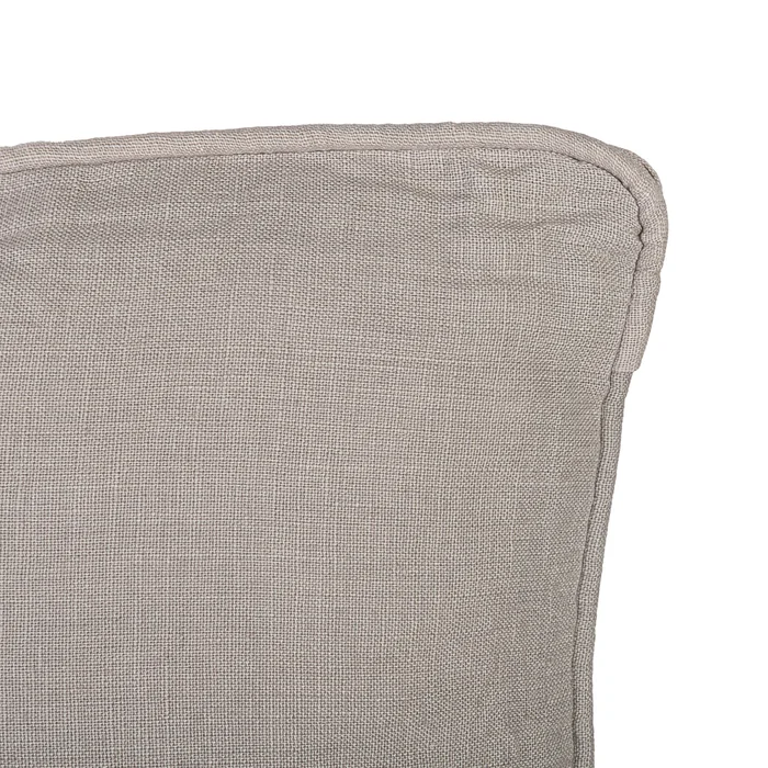 Almohadón Lino Gris Simple Linen en Gris - Textiles, Uruguay | Divino, vista 2