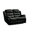 Sillon 2 Cuerpos Sofa Reclinable En Pu Living Beverly en Negro - Sillones y sofás, Uruguay | Soy Hogar, vista 2