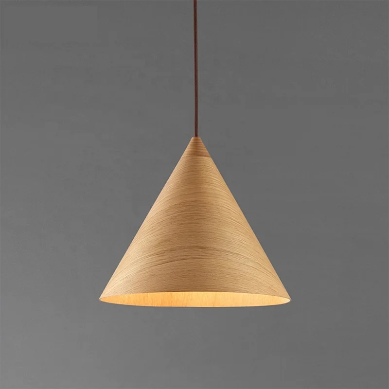 Lámpara Colgante Dalla Wood en Marrón - Lámparas colgantes, Uruguay | Serlux, vista 7