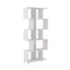 Biblioteca Estanterías Linea Retro 5 Estantes Blanco Esm209 en Blanco - Sillones y sofás, Uruguay | Soy Hogar, vista 3