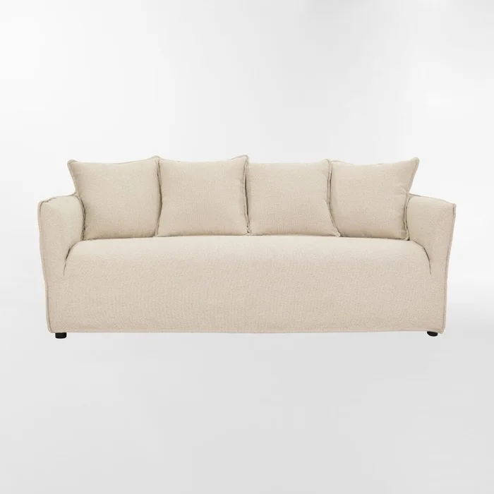 SOFA DE EXTERIOR ARUBA Natural 4 CUERPOS en Beige - Sillones y sofás, Uruguay | Viasono, vista 2