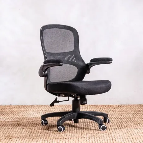 Silla De Oficina Matthews en Negro - Sillas de escritorio, Uruguay | Aihaus