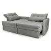 Sillón Cama Twin 3 Cuerpos - Extensible - Gris - Sillones y sofás, Uruguay | Ecowood, vista 3 de 4