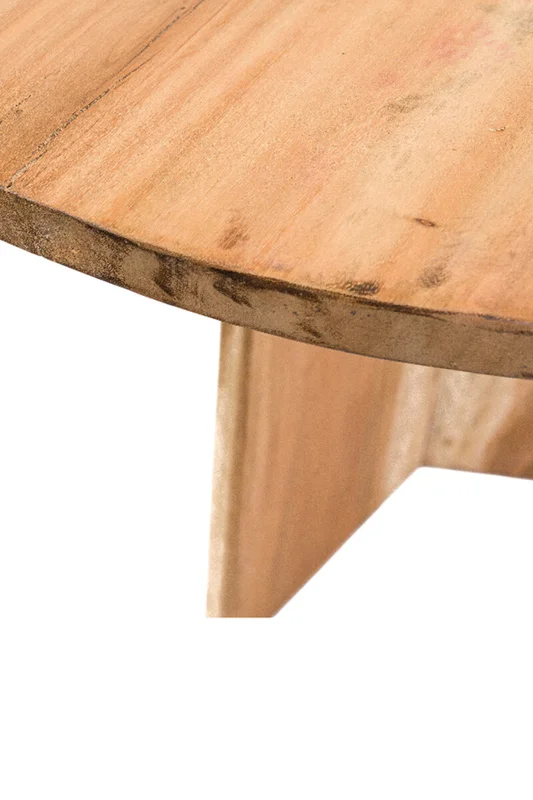 MESA COMEDOR CREST 120DIAMX75CM H en Madera natural - Mesas de comedor, Uruguay | Vinibel, vista 3