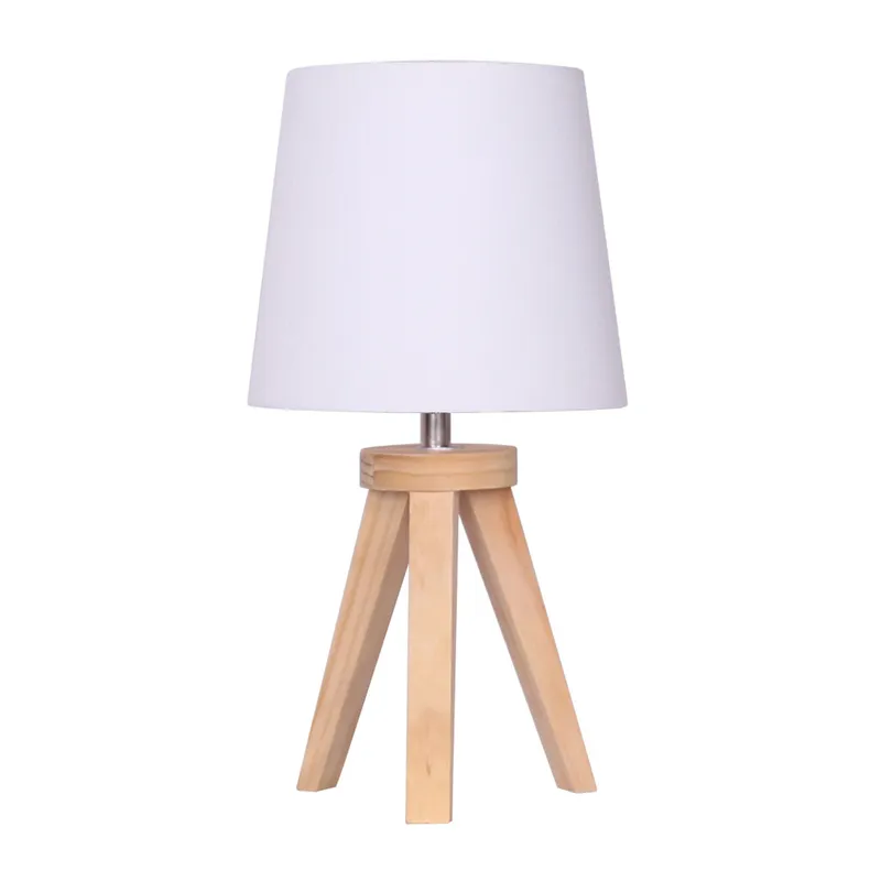 Luminaria Mesa Natural/beige Madera Ml206225 en Madera natural - Lámparas de mesa, Uruguay | Divino