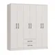 CASTRO - ROPERO PEQUIN 6 PTAS BLANCO 4600AB