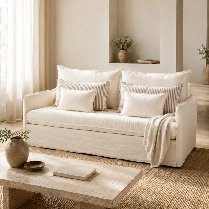 Sillón Siena | FABRICACIÓN A PEDIDO en Blanco - Sillones y sofás, Uruguay | Samic, vista 2