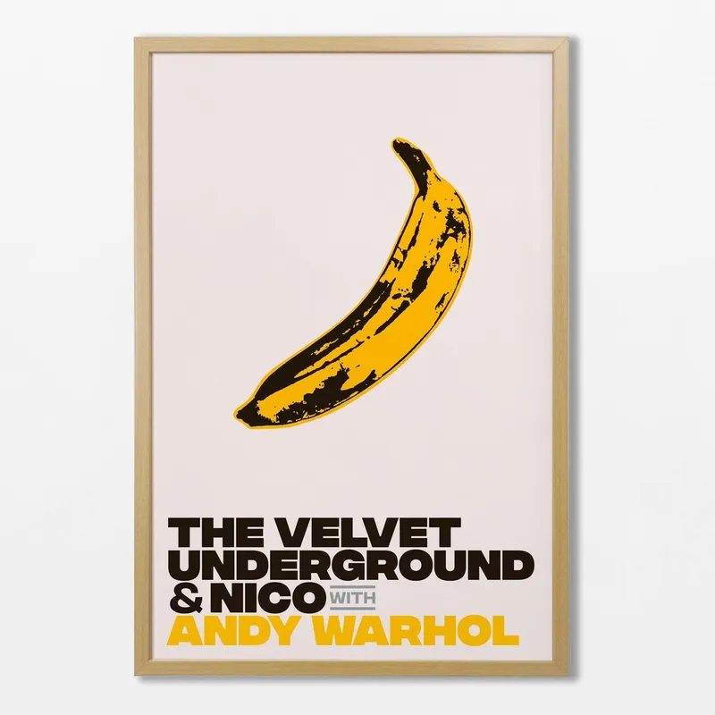 Andy Warhol - Banana The Velvet en Multicolor - Láminas, Uruguay | La Cuadrería