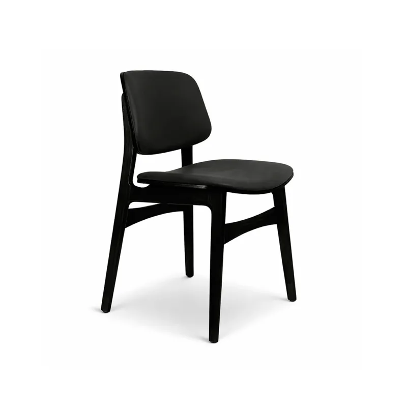 Silla Backwood Black en Negro - Sillas, Uruguay | Samic