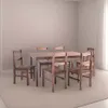 Juego Comedor Mesa 6 Sillas Linea Mexicana Madera en Marrón - Escritorios y sillas de escritorio, Uruguay | Soy Hogar, vista 4 de 4