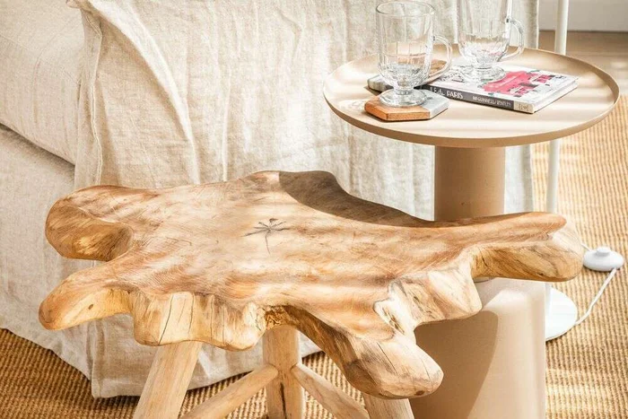 MESA AUXILIAR - NUDE en Naranja - Mesas de living, Uruguay | La Iberica, vista 8