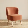 Butaca Tela Naranja Mila Terracot en Terracota - Sillones y sofás, Uruguay | Divino, vista 1 de 8