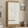 ROPERO 3P WIND - ALMENDRA OFF WHITE 32860/140 - Roperos y placares, Uruguay | Rosas Hermanos, vista 4 de 4