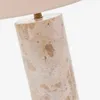 Lámpara de mesa Raze de mármol beige y pantalla de lino beige en Beige - Lámparas de mesa, Uruguay | Kavehome, vista 4 de 6