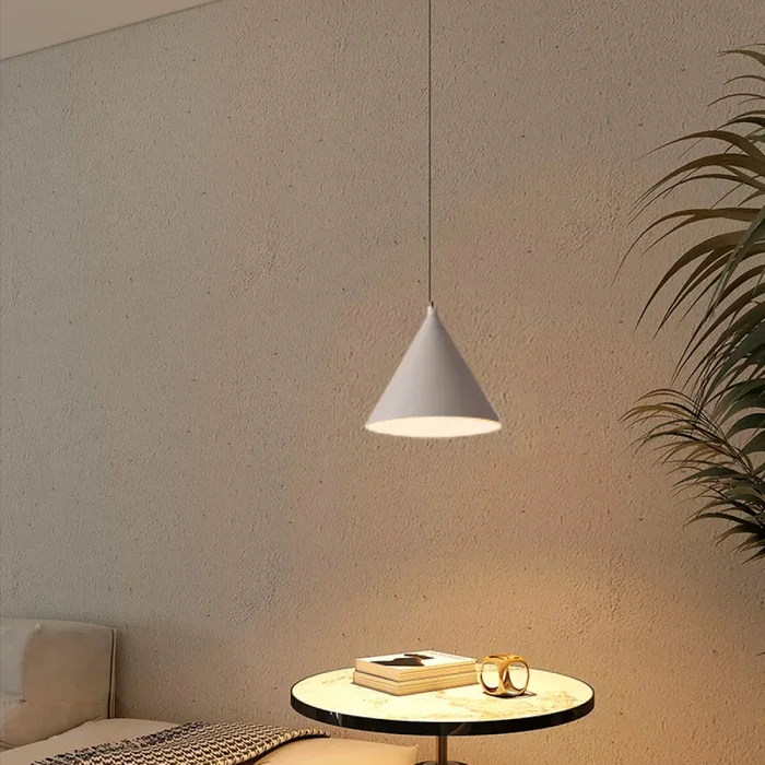 Luminaria Colgante Bucarest Big Blanca ø 35 cm en Blanco - Lámparas colgantes, Uruguay | Serlux, vista 2