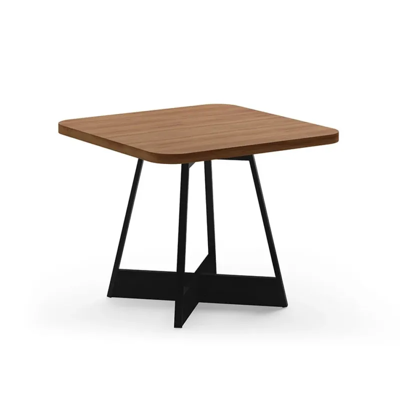 Mesa de Comedor Cuadrada Nogal - Atix - Negro en Negro - Mesas de comedor, Uruguay | Ecowood